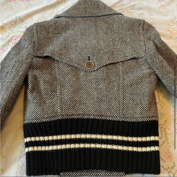 Women's A/X Armani Double Breasted Wool Coat - Picture 5 of 5